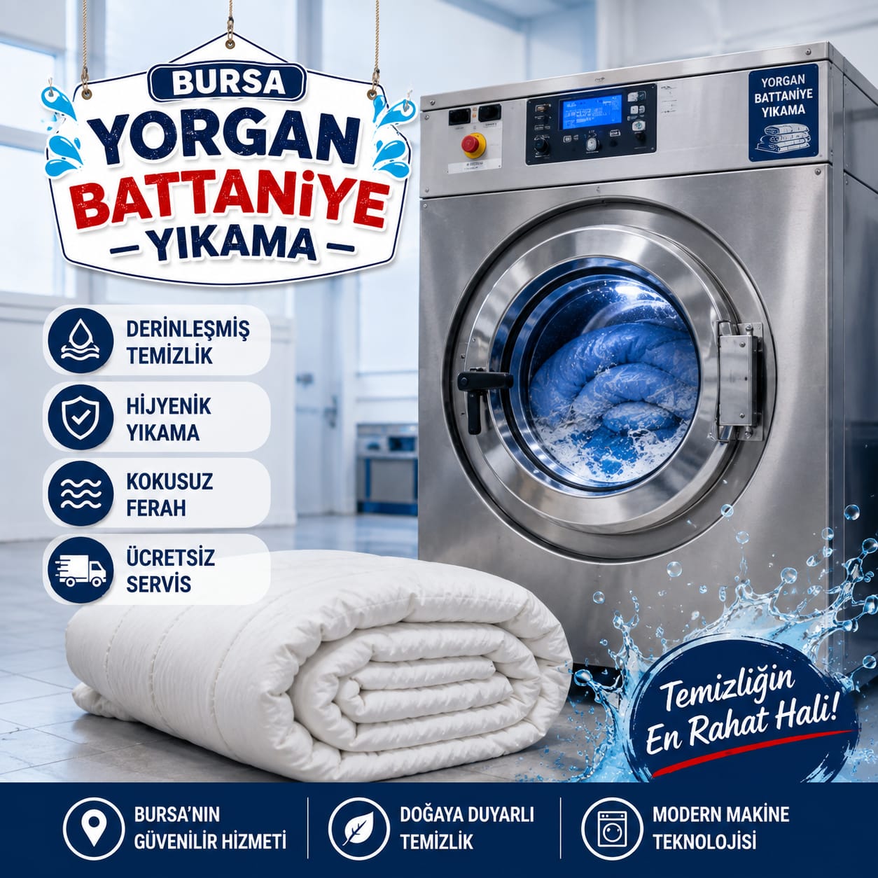 Antibakteriyel Tambur Hijyeni